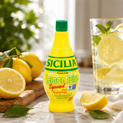 Sicilia Fresh Squeezed Lemon Juice 4 oz