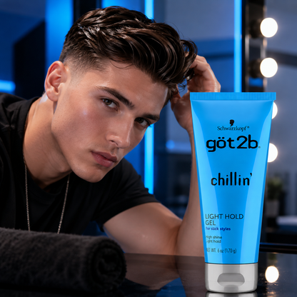 Got2B Chillin Gel Light Hold 6 Ounce (Pack of 2)