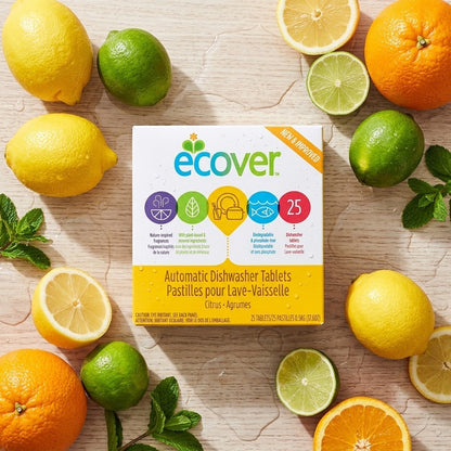 Ecover Auto Ecological 17.6 oz Dishwasher Tablet (Pack of 2) Ecover