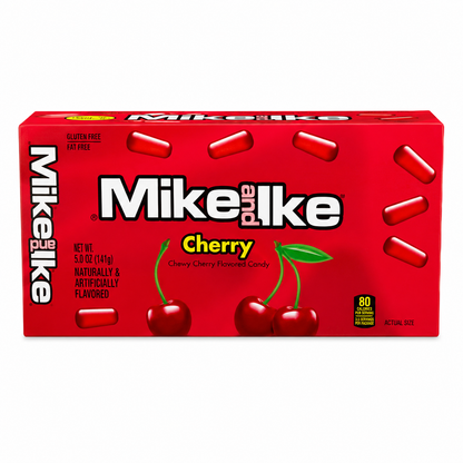 Mike and Ike Cherry Chewy Candies 0.78 oz Box (Pack of 24)
