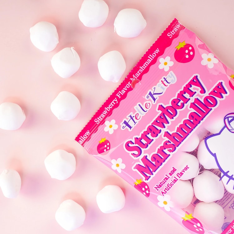 Hello Kitty Strawberry Marshmallow Japanese Candy Snacks