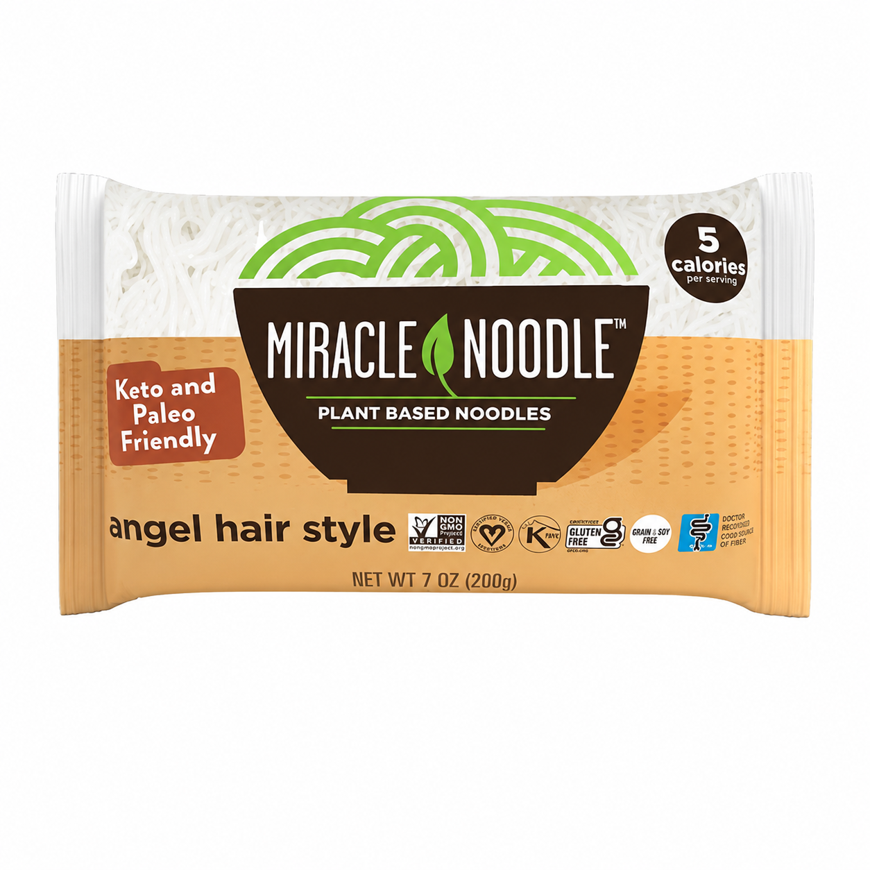 Miracle Noodle Pasta, Angel Hair, 7 Ounce