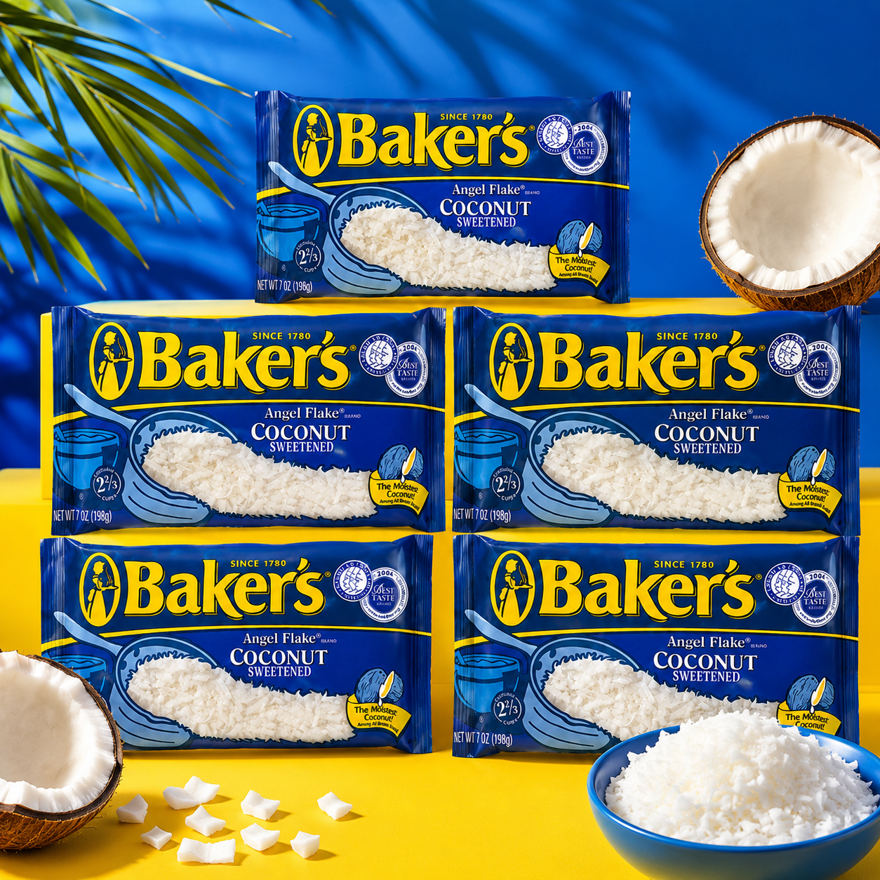 Baker's Angel Flake Coconut 7-oz Bags