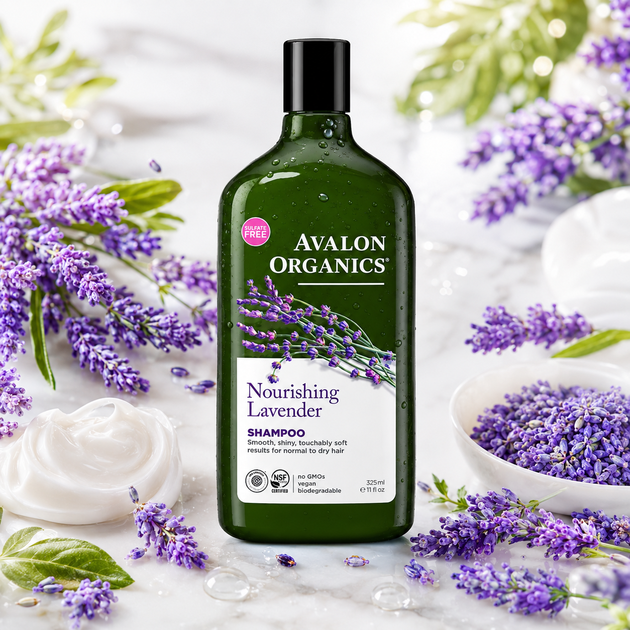Avalon Organics Lavender Shampoo 11 oz