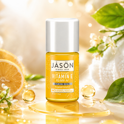 JASON Natural Vitamin E 32 000 IU Extra Strength Skin Oil Targeted Solution 1 fl oz