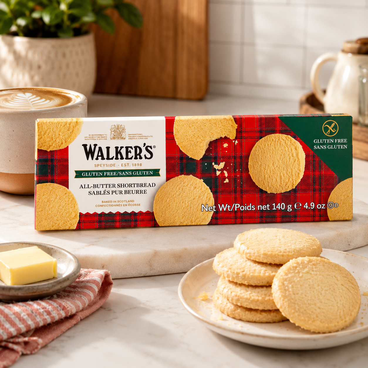 Walkers Gluten-Free Shortbread Rounds