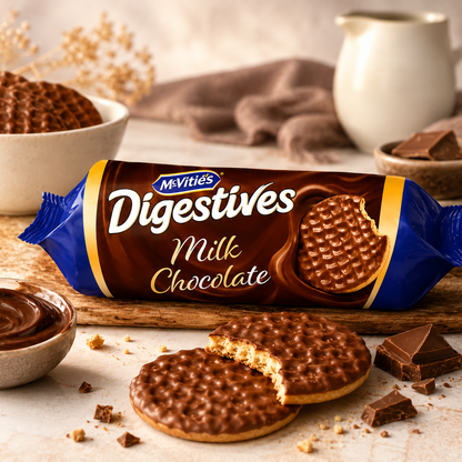 McVitie's Digestives Milk Chocolate, 266 g