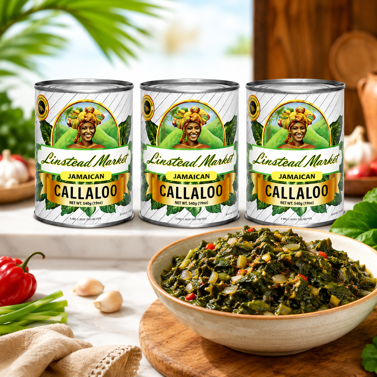 Linstead Market Jamaica Callaloo 19 oz