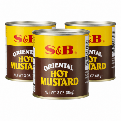 S&B Oriental Hot Mustard, 3 oz (Pack of 3)