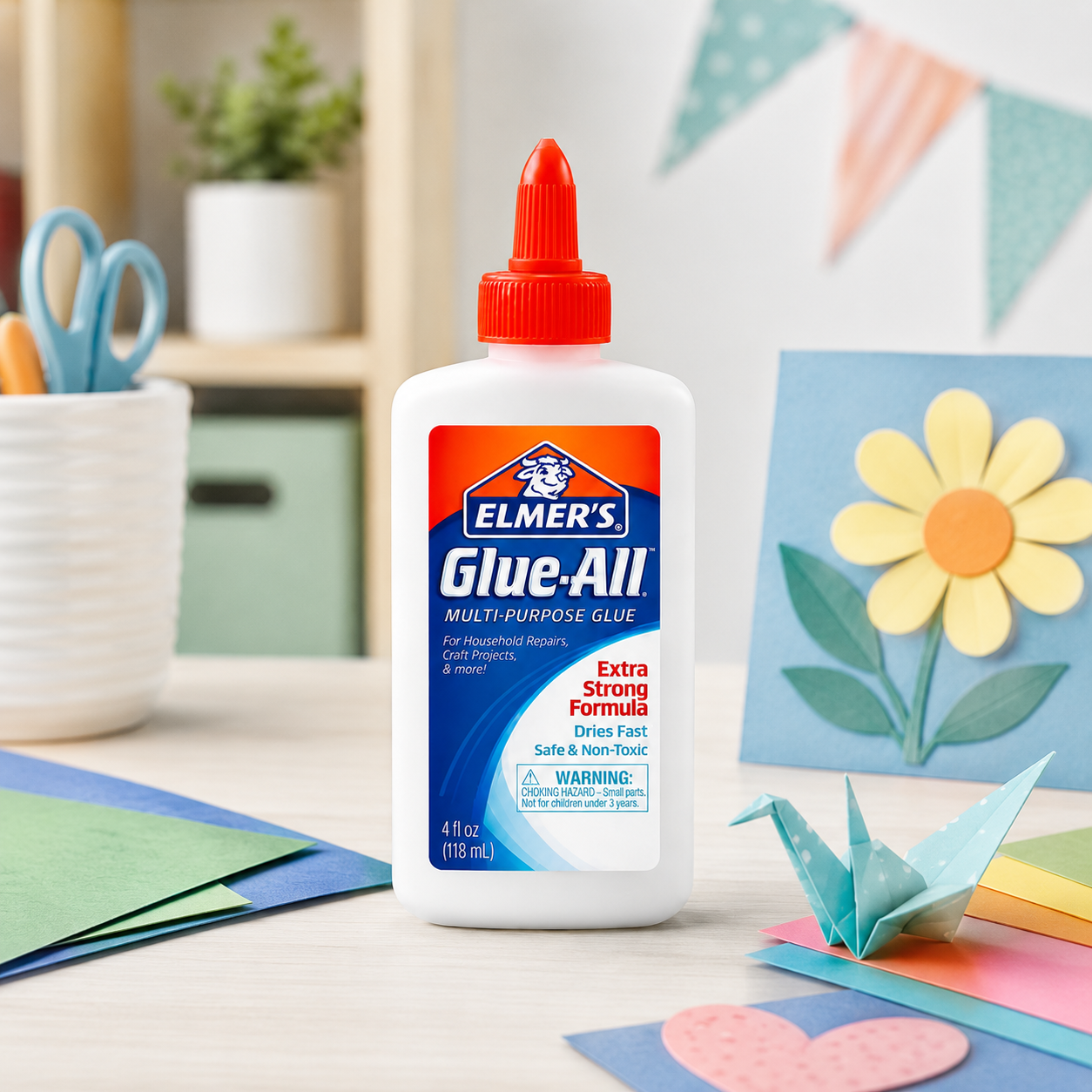 Elmer's Glue-All Multi-Purpose Glue White 4 Ounces