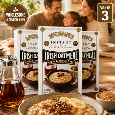 McCann's Irish Oatmeal Instant Oatmeal Maple Brown Sugar Flavor 10 ct