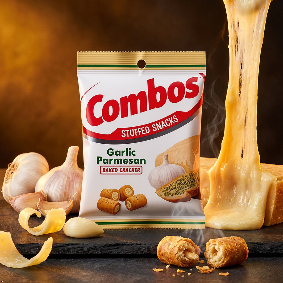 COMBOS PARMESAN GARLIC PEG PACK 6.3 oz COMBOS