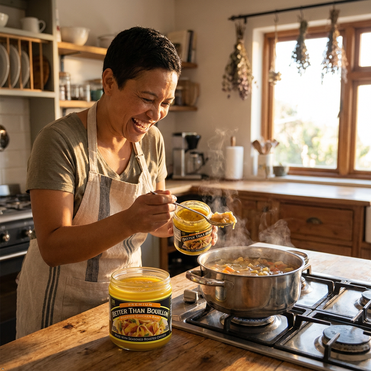 Better Than Bouillon Roasted Chicken Base, Made with Seasoned (Pack of 2) Better Than Bouillon