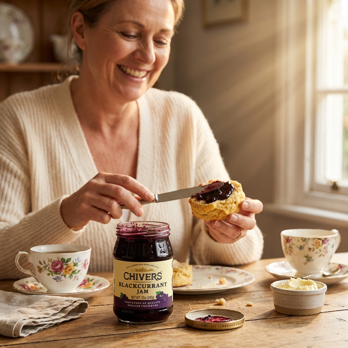 Chivers Blackcurrant Jam 340g Chivers
