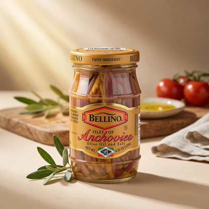 Bellino, Anchovy Fillets, 4.25 oz Bellino