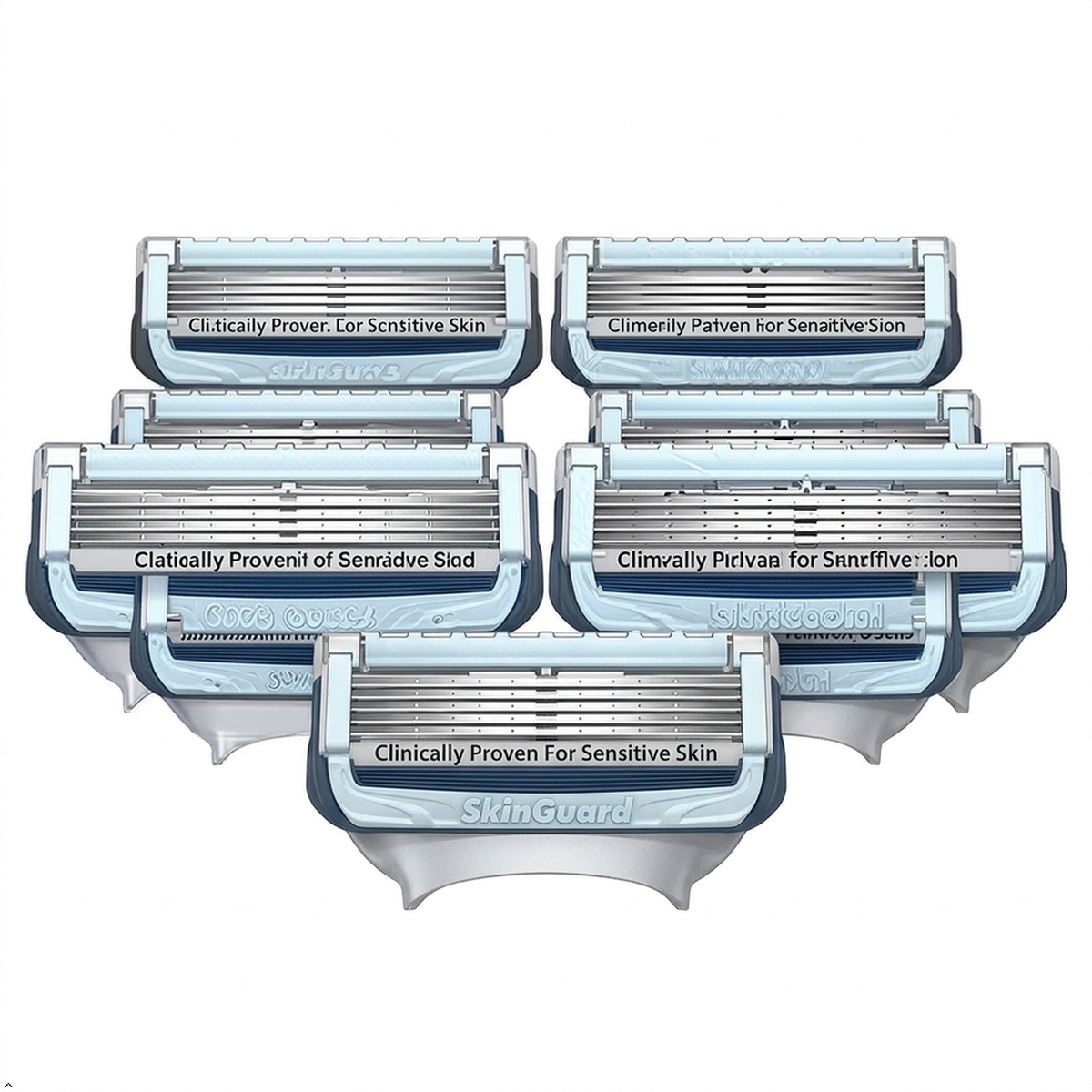 Gillette SkinGuard Razor Blade Refills for Men, 2 Blade Cartridge, SkinGuard Gillette