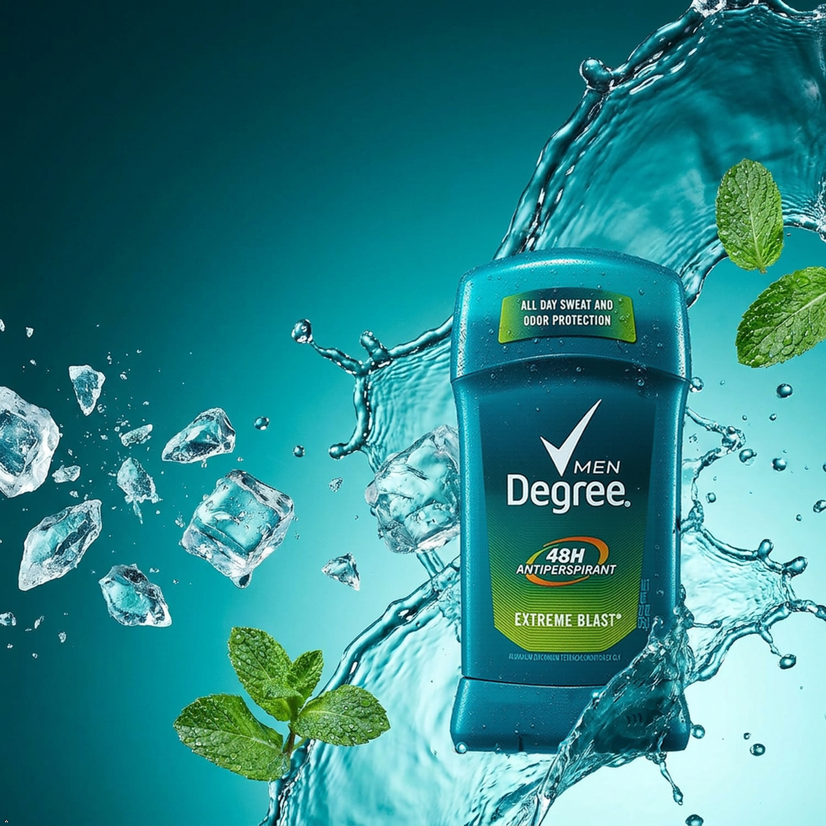 Degree Men Extreme Blast Antiperspirant Deodorant Stick, 2.7 oz (Pack of 6) Degree Men