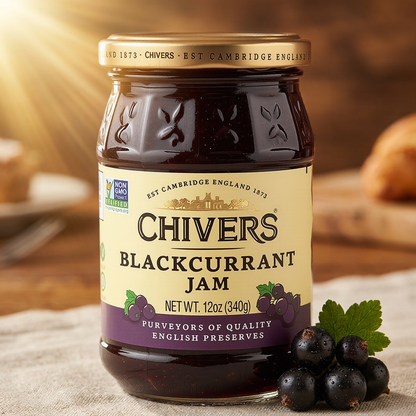 Chivers Blackcurrant Jam 340g Chivers