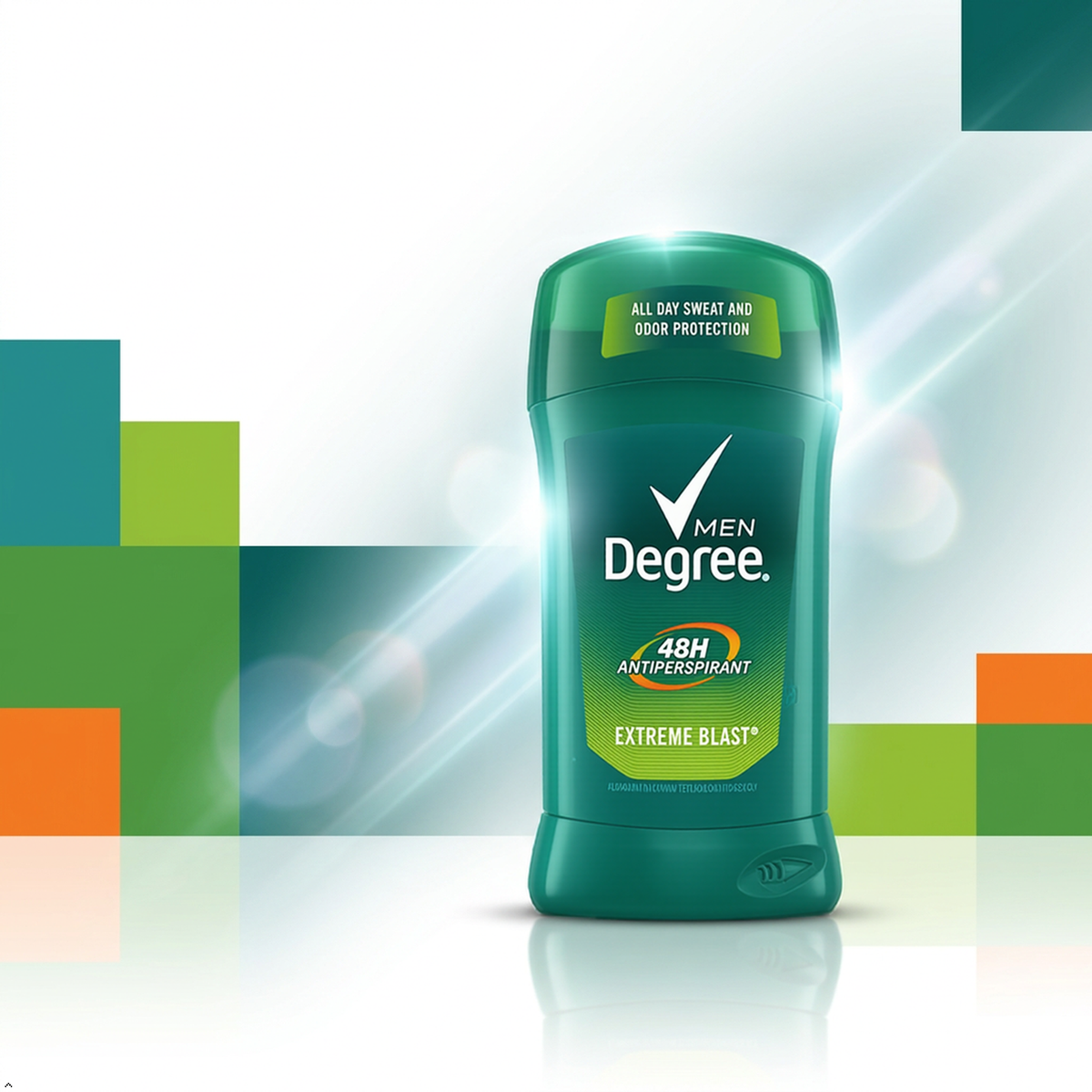 Degree Men Extreme Blast Antiperspirant Deodorant Stick, 2.7 oz (Pack of 6) Degree Men
