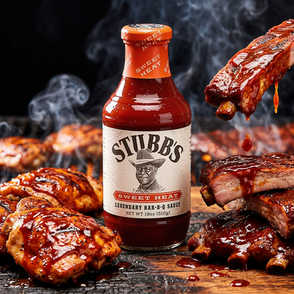 Stubb's Sweet Heat BBQ Sauce, 18 oz Stubb's
