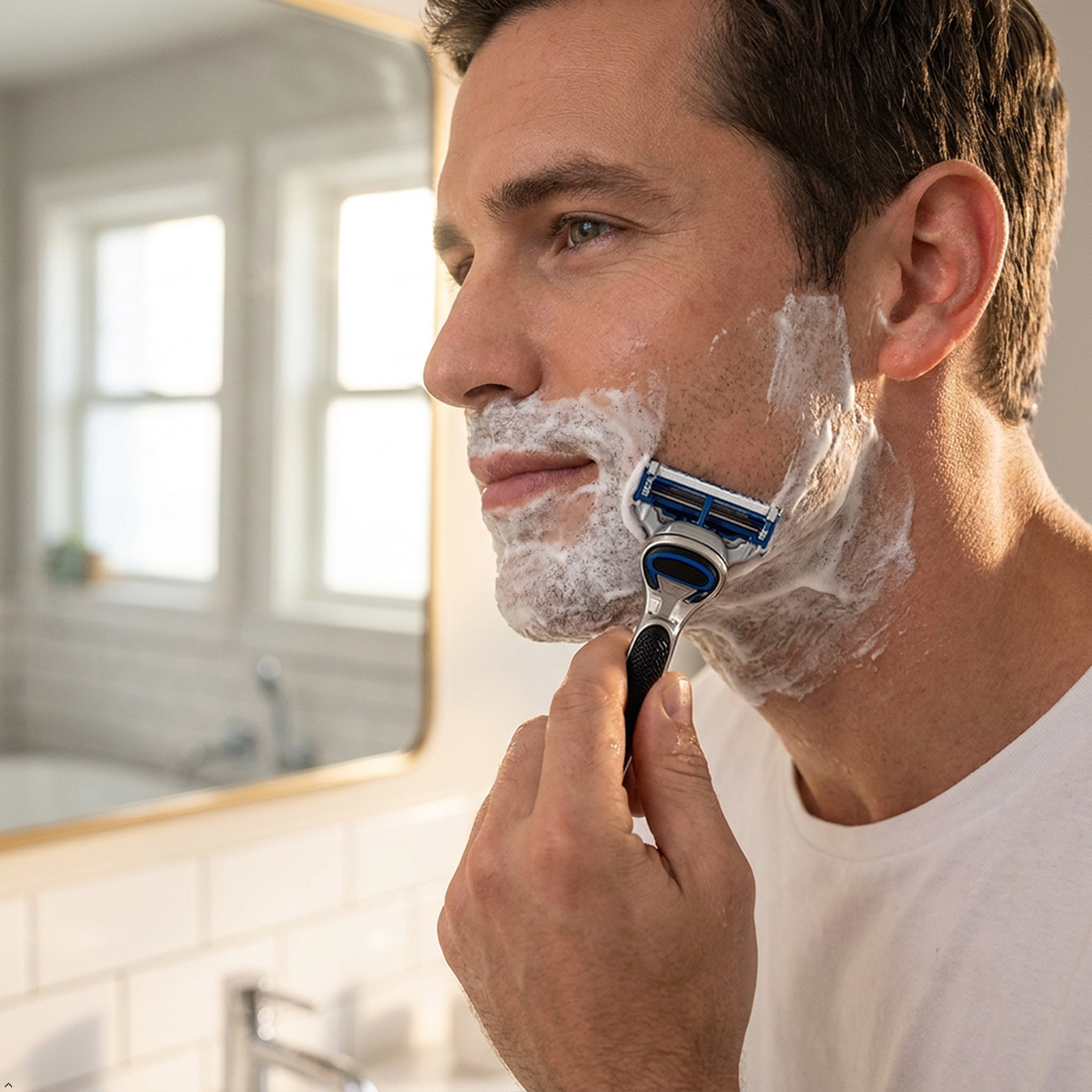 Gillette SkinGuard Razor Blade Refills for Men, 2 Blade Cartridge, SkinGuard Gillette