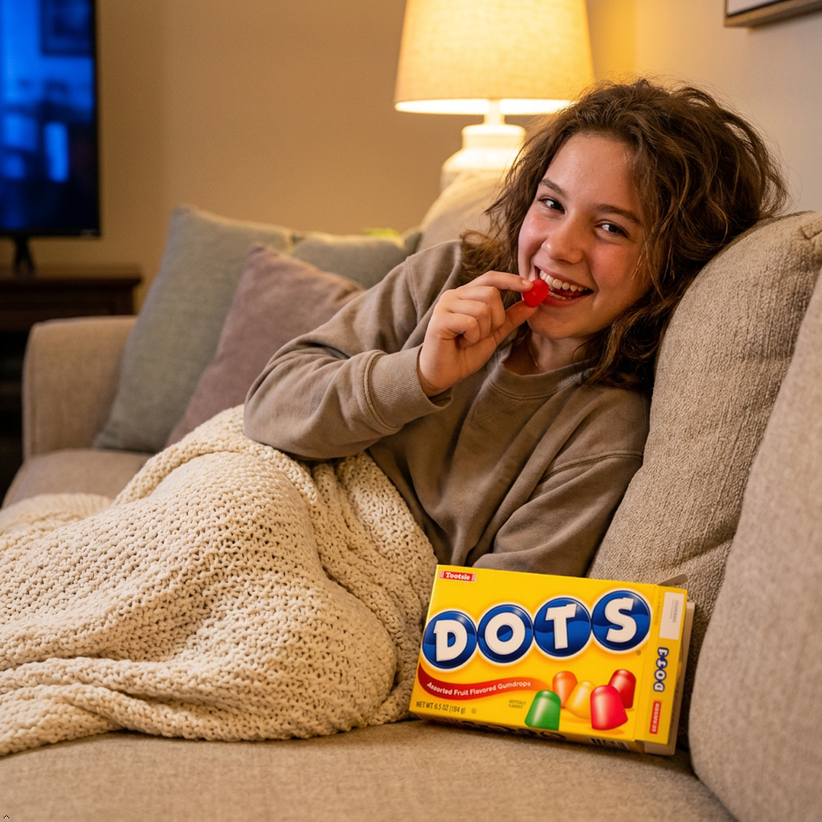 DOTS Gummy Candy, Original Flavors, 6.5 oz Box DOTS