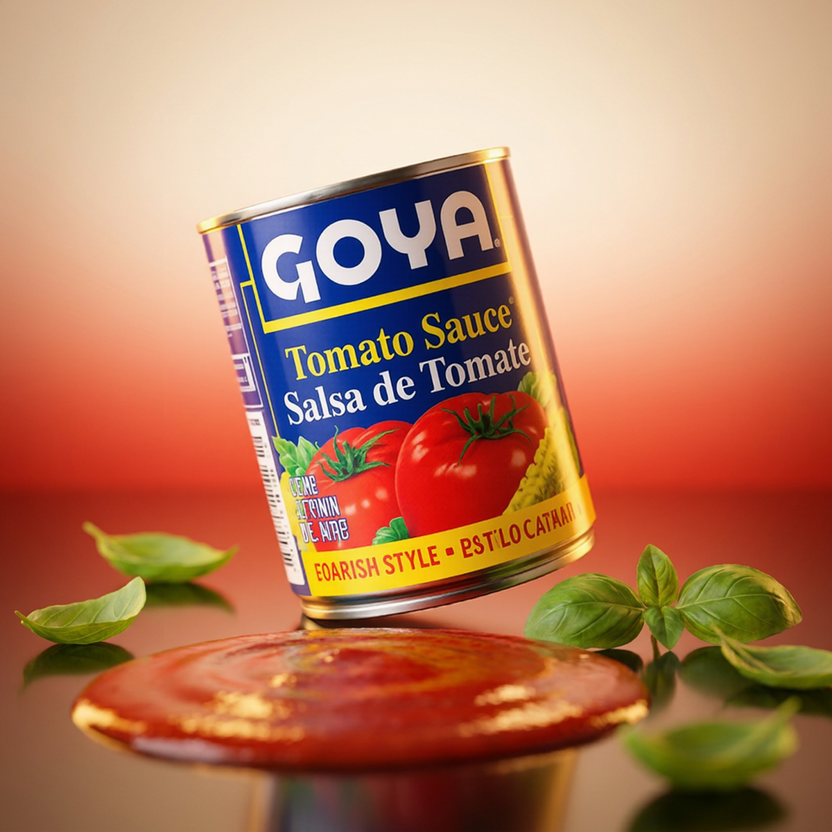 Goya Tomato Sauce "Salsa De Tomate" 8 oz Cans (Pack of 6) Bundle Goya