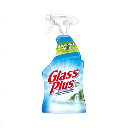 Glass Plus Glass Cleaner, 32 fl oz Bottle, Multi-Surface Glass (Pack of 3) Glass Plus