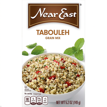 Quaker Near East Tabouleh Whole Grain Salad Mix Boxes 5.25 oz (Pack of 12) Near East
