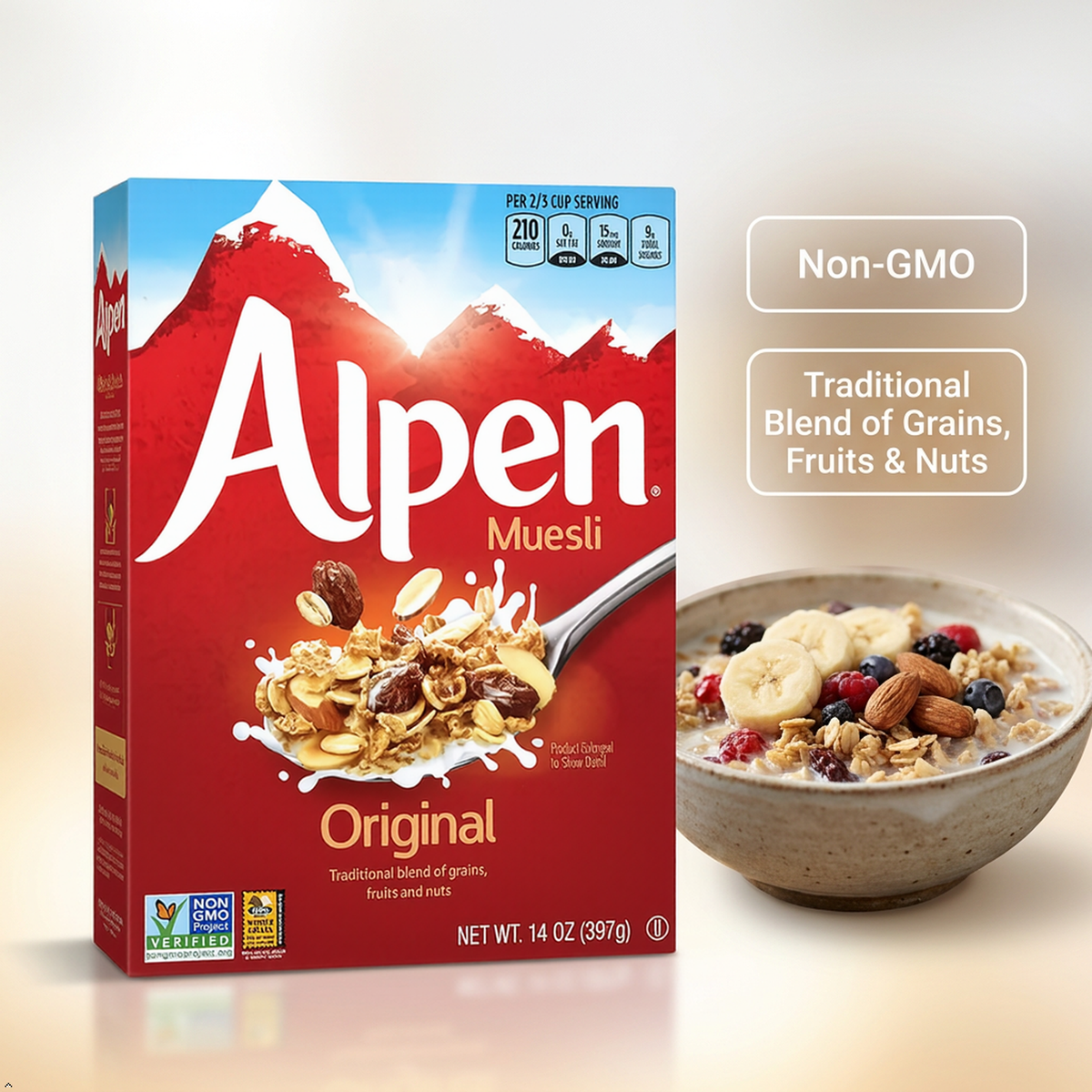 Alpen Cereal, 14 oz Alpen