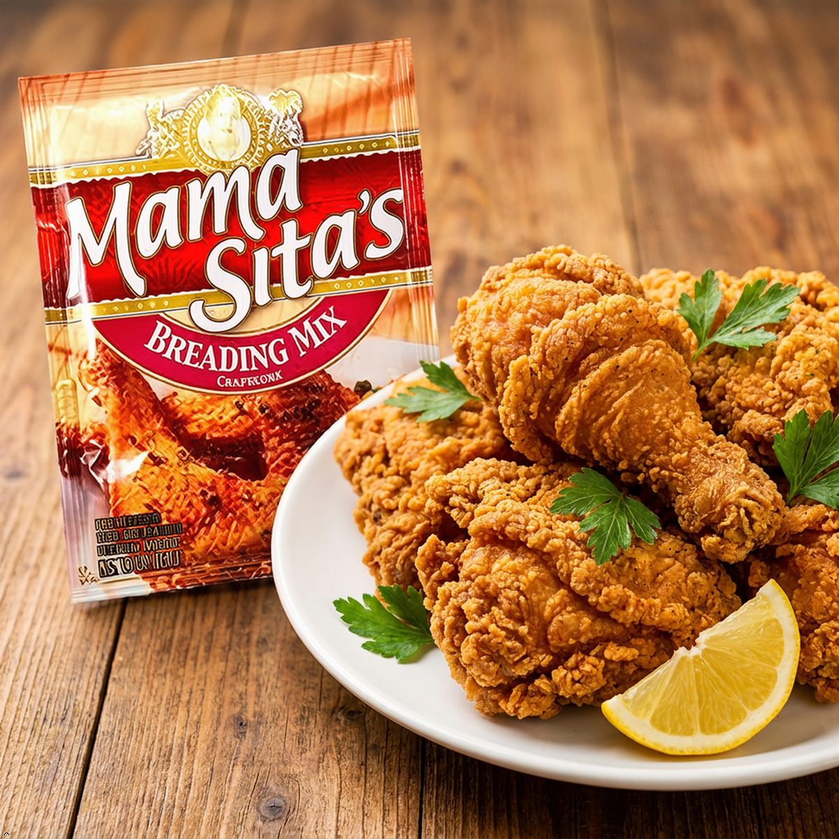 Mama Sita's Breading Mix 1.76 oz (50g) (Pack of 6) Mama Sita's