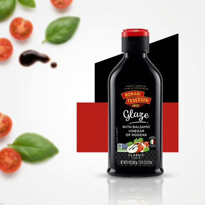 Monari Federzoni Balsamic Vinegar of Modena Glaze, 9.1 oz (Pack of 2) Monari Federzoni