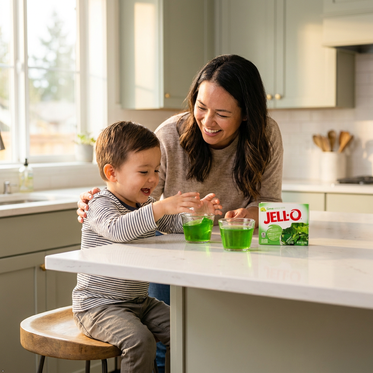 Jell-o, Gelatin Dessert, Lime (Pack of 2) Jell-O