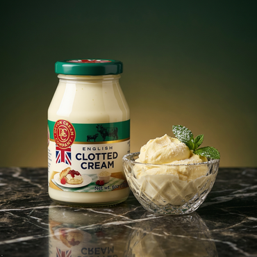 The Devon Cream Company Clotted Cream 6 oz (Pack of 2) The Devon Cream Company