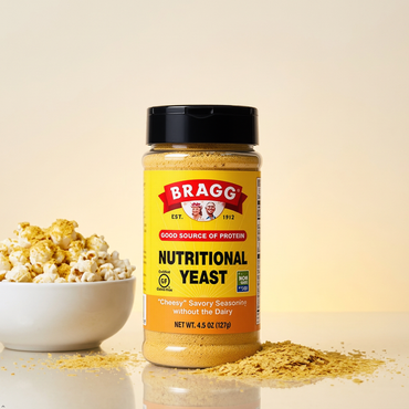 Bragg Nutritional Yeast Seasoning, 4.5 oz (Pack of 4) Bragg