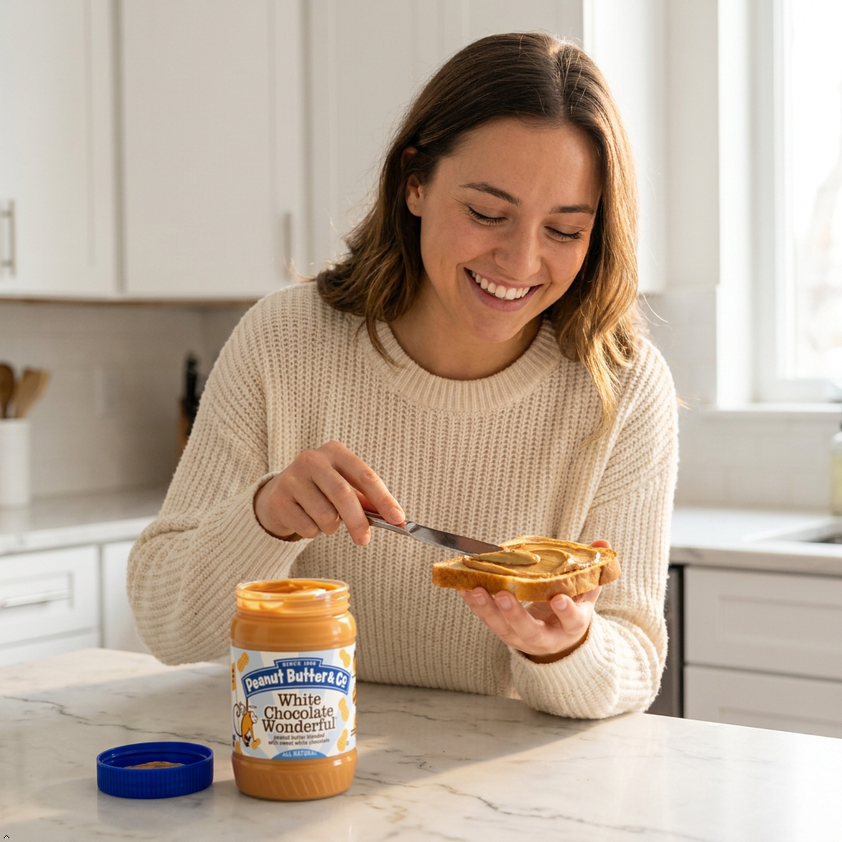 Peanut Butter & Co White Chocolate Wonderful Peanut Butter, 16 oz (Pack of 2) Peanut Butter & Co.