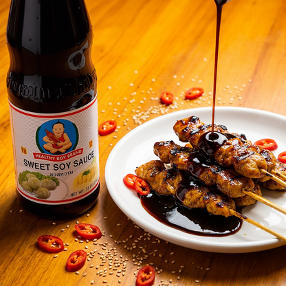 Healthy Boy Thai Sweet Soy Sauce (White Label) 33 oz Healthy Boy