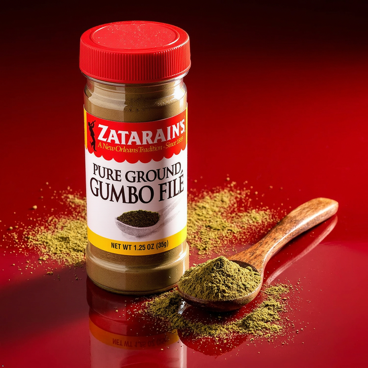 Zatarain's Gumbo File, 1.25 oz (Pack of 2) Zatarain's