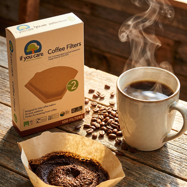 If You Care No. 2 Unbleached Cone Coffee Filters, Chlorine-Free, Compostable If You Care