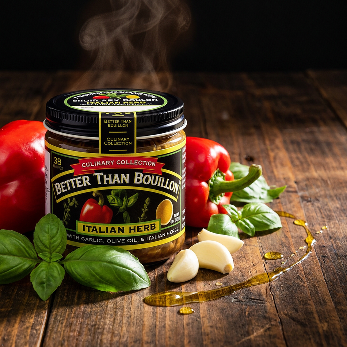 Better Than Bouillon Culinary Collection Base, Italian Herb Base, Contains 38 Better Than Bouillon