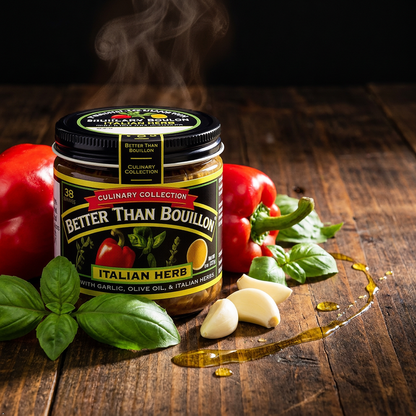 Better Than Bouillon Culinary Collection Base, Italian Herb Base, Contains 38 Better Than Bouillon