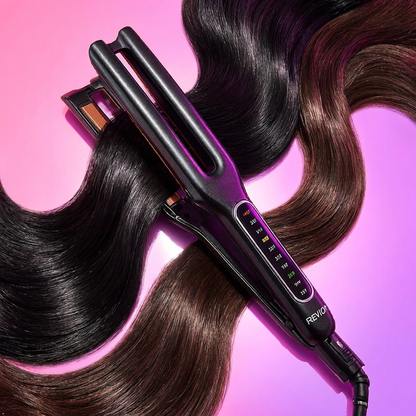 Revlon Double Straight Copper Ceramic Dual Plate Hair Straightener - Faster Revlon