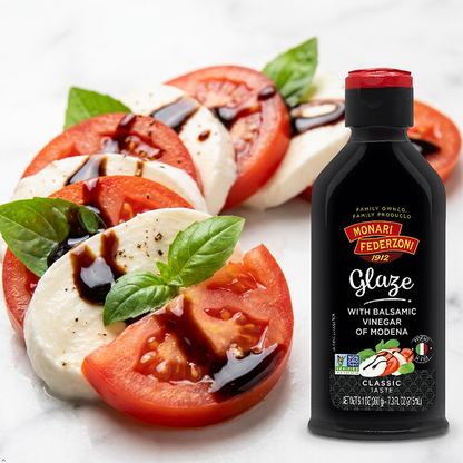Monari Federzoni Balsamic Vinegar of Modena Glaze, 9.1 oz (Pack of 2) Monari Federzoni
