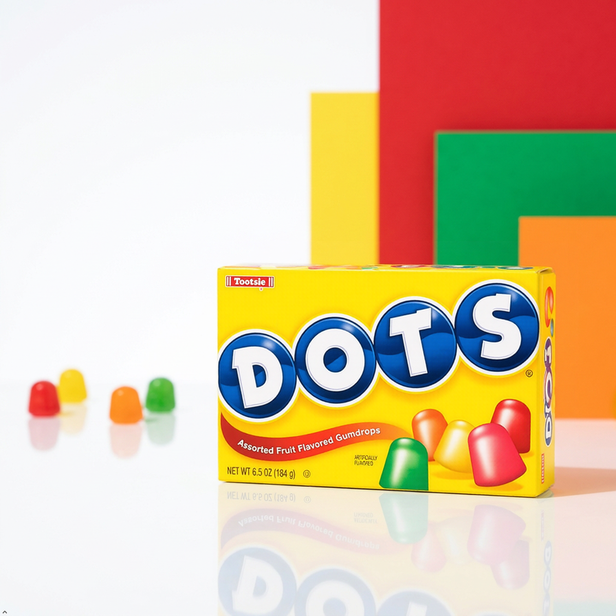 DOTS Gummy Candy, Original Flavors, 6.5 oz Box DOTS