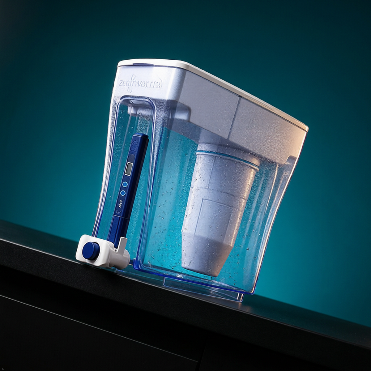 ZeroWater 20-Cup Water Filter Dispenser, Removes PFOA/PFAS ZeroWater
