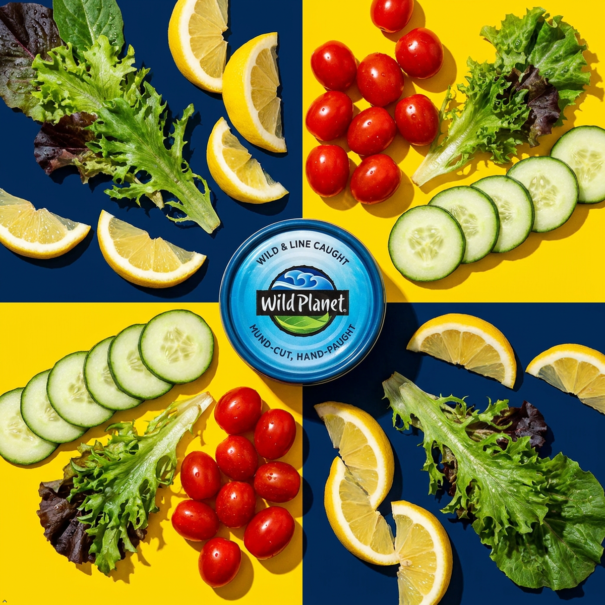 Wild Planet Skipjack Wild Tuna, No Salt Added, 5 oz Can (Pack of 12) Wild Planet