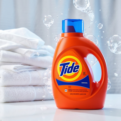 Tide Laundry Detergent Liquid Soap, Original, 32 Loads, 46 fl oz, 46 fl oz Tide