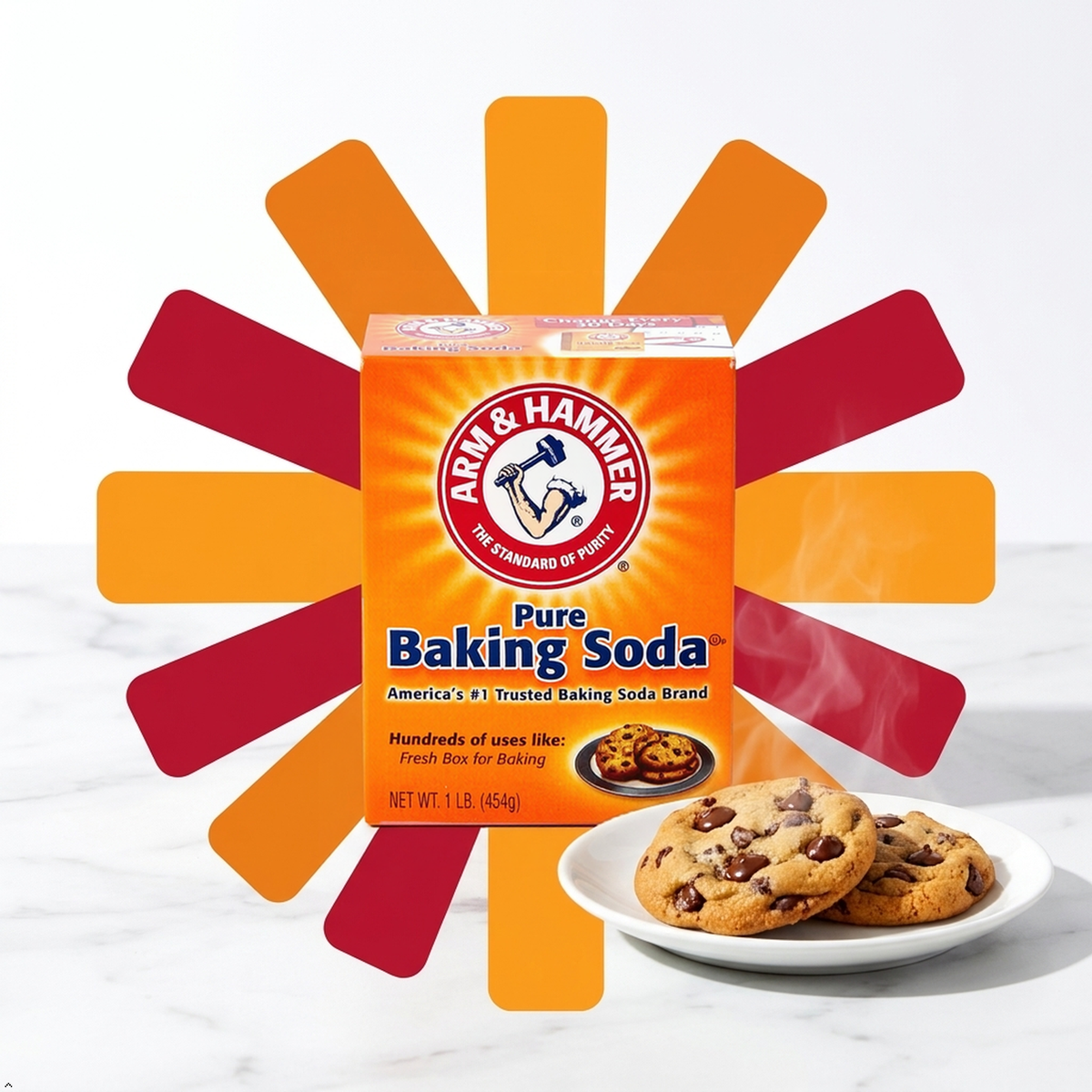 Arm & Hammer Baking Soda, 16 oz (Pack of 3) Arm & Hammer