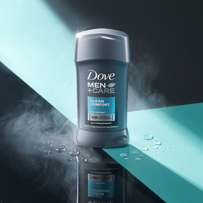 Dove Men+Care Antiperspirant Deodorant Stick Clean Comfort 2.7 oz (Pack of 5) Dove Men+Care