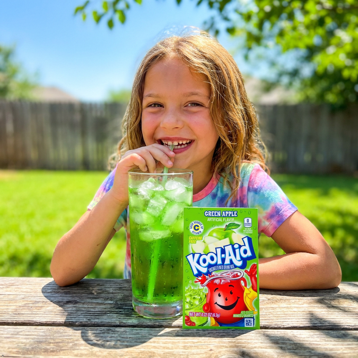 Doofie Deals Kool-Aid Drink Mix - 8 Packets (Green Apple) Kool-Aid